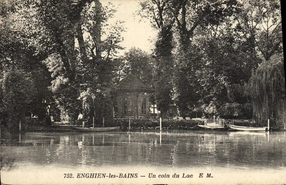 Enghien-les-Bains — Ein Eck des Sees — E.M. — n°752 - Vorderseite