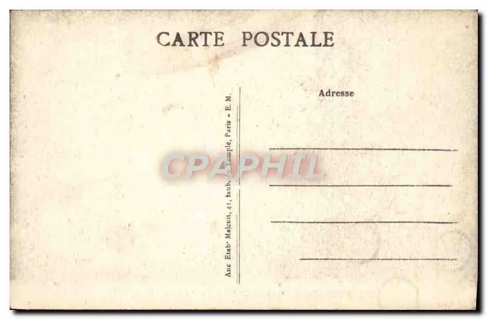 Enghien-les-Bains — Ein Eck des Sees — E.M. — n°752 - Rückseite