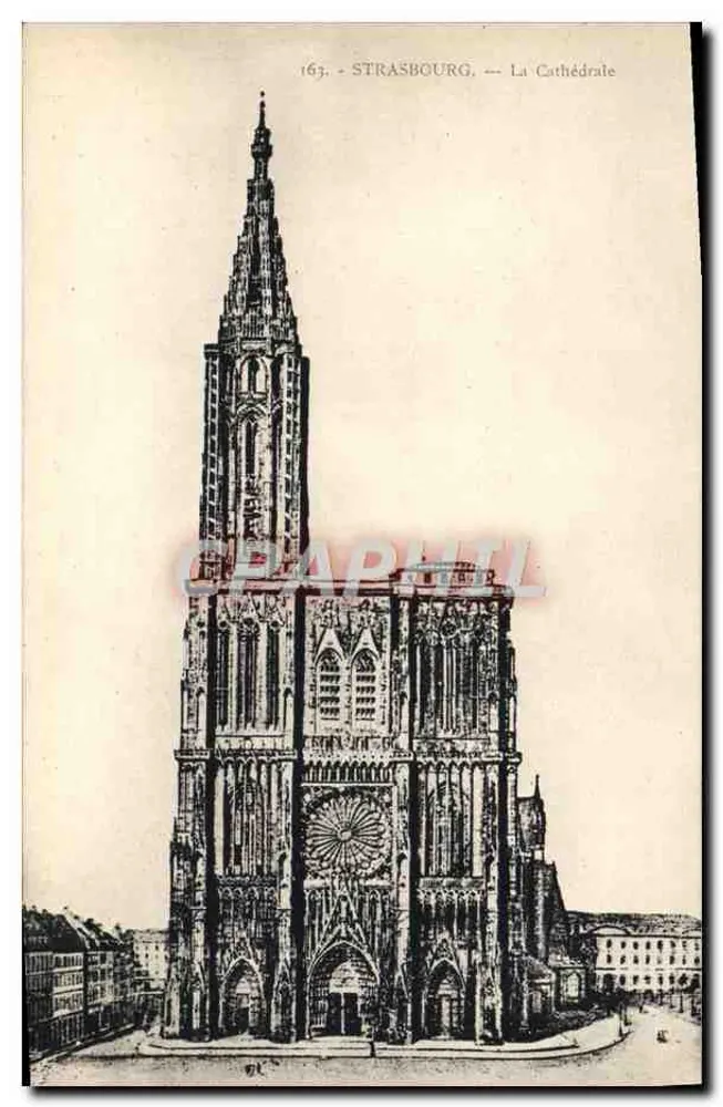 Estrasburgo — A Catedral — Estrasburgo, 163 - Frente