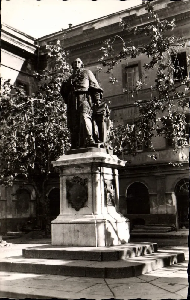 Ajaccio — Estátua do Cardeal Fesch — Les Éditions A. Tomasi - Frente