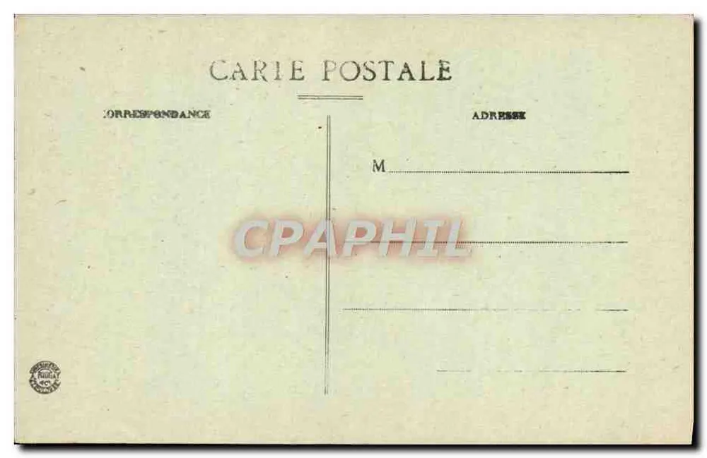 Aufzug der Notre-Dame de la Garde — Marseille — E. L. - Rückseite
