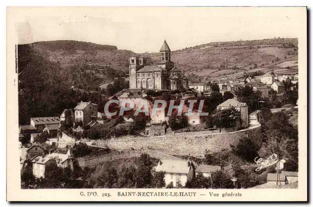 Saint-Nectaire-le-Haut — Vista geral — G.D'O. 503 - Frente