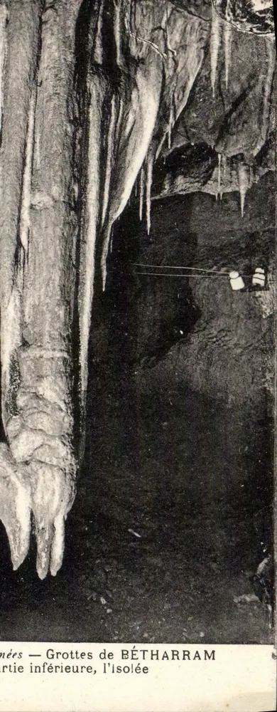 Grotte di BÉTHARRAM — Parte inferiore, l'isolata - Recto