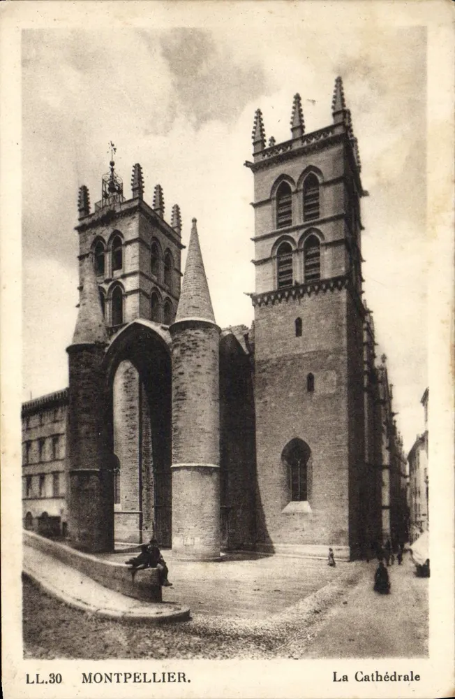 Montpellier — A Catedral — LL.30 - Frente
