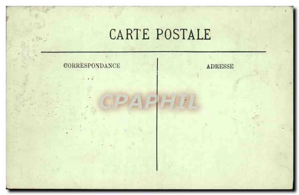 Mont Saint-Michel — Die Abtei. Die Krypta der Großen Säulen — LL. n°63 - Rückseite