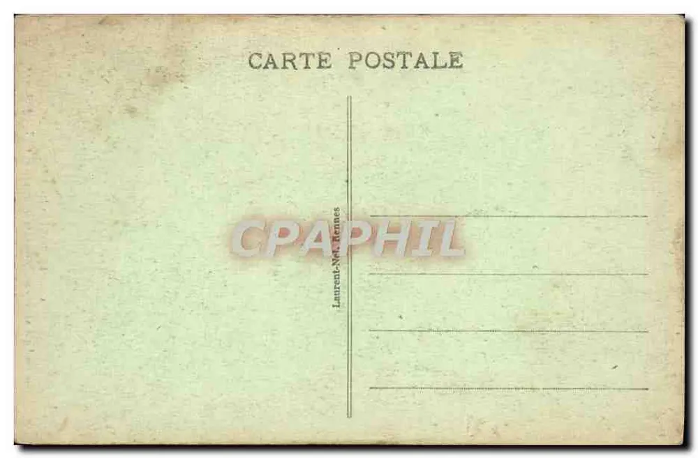 Mont Saint-Michel — Portal des Saint-Gautier (13. Jahrhundert) — Laurent-Not-Reines, Nr. 364 - Rückseite
