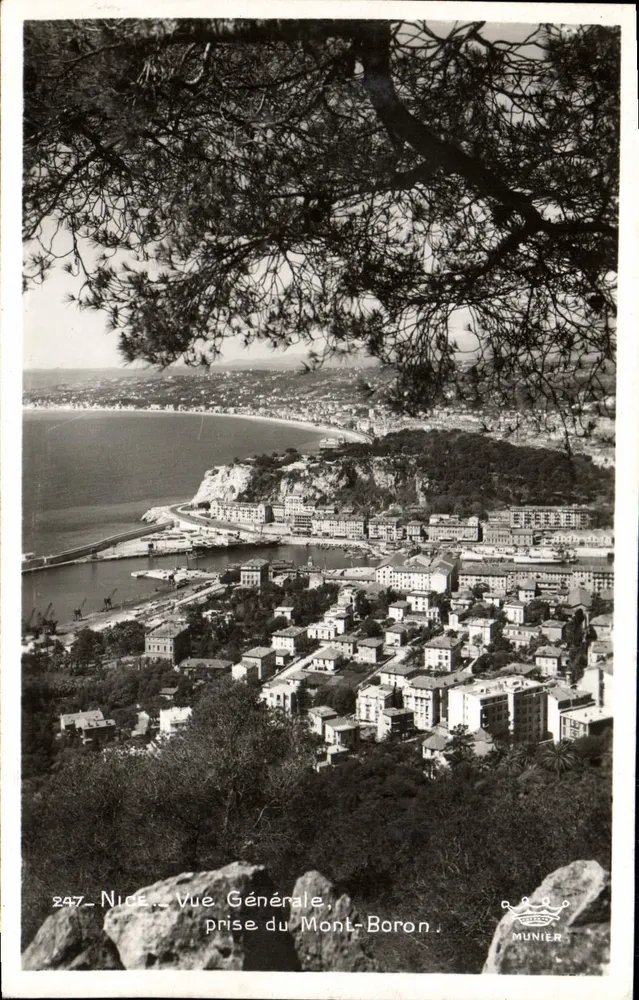 निस — माउंट-बोरोन से व्यापक दृश्य, मुनियर, संख्या 2947 - आगे