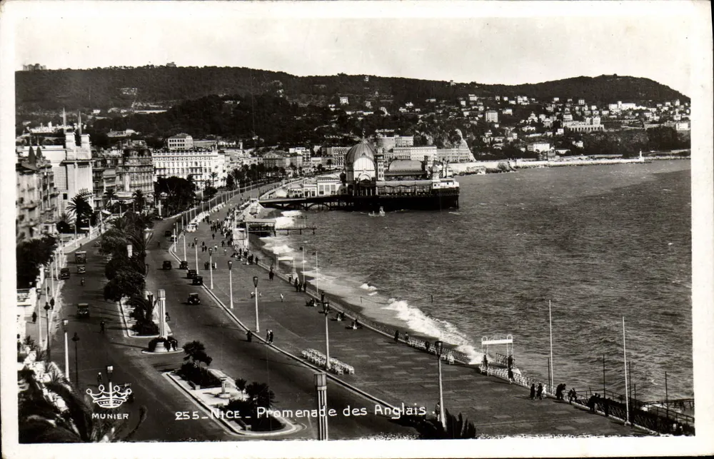 Nice - Promenade des Anglais — Munier n°255 - Frente