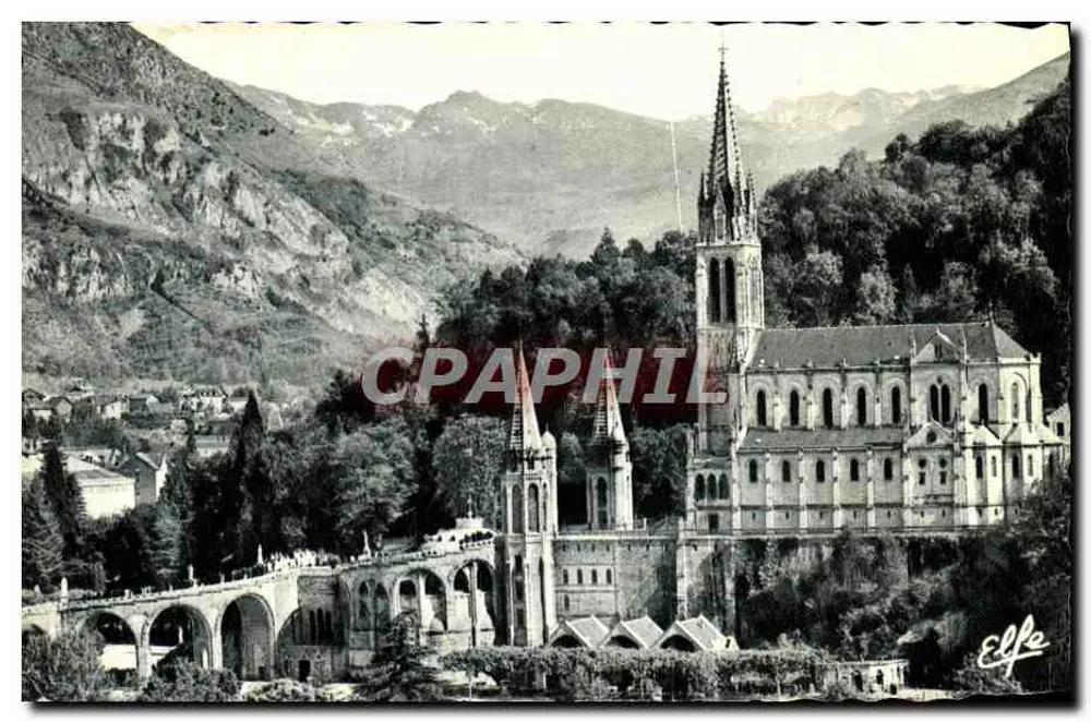 Lourdes — As Rimpes e a Basílica — Edições Elfe - Frente