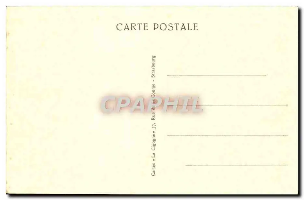 Gérardmer — Visão geral a partir de Mérelle — editor La Cigogne, n° 16221c - Verso