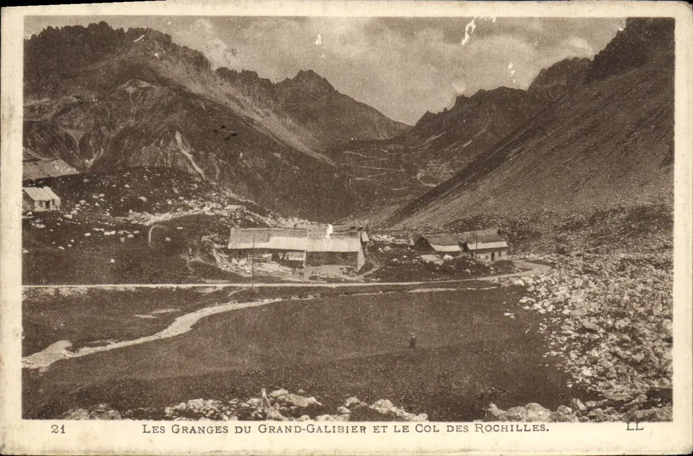 Die Granges du Grand-Galibier und der Col des Rochilles — LL — Nr. 21 - Vorderseite