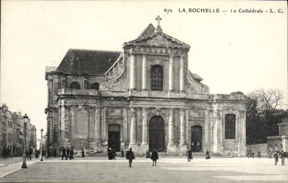 La Rochelle — De Kathedraal — L. C. — n° 672 - Voorkant