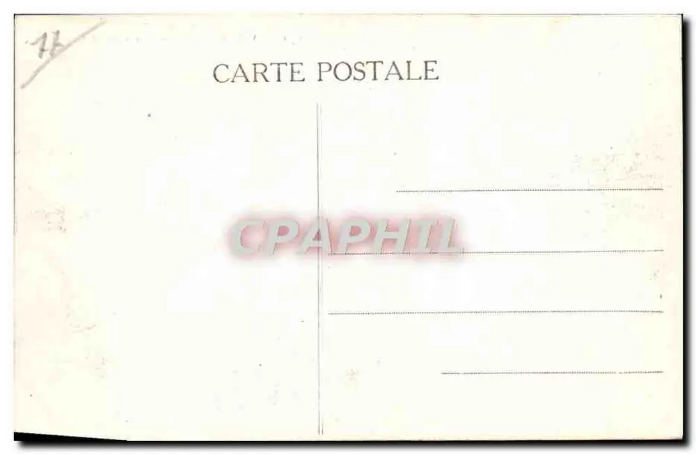 La Rochelle — De Kathedraal — L. C. — n° 672 - Achterkant