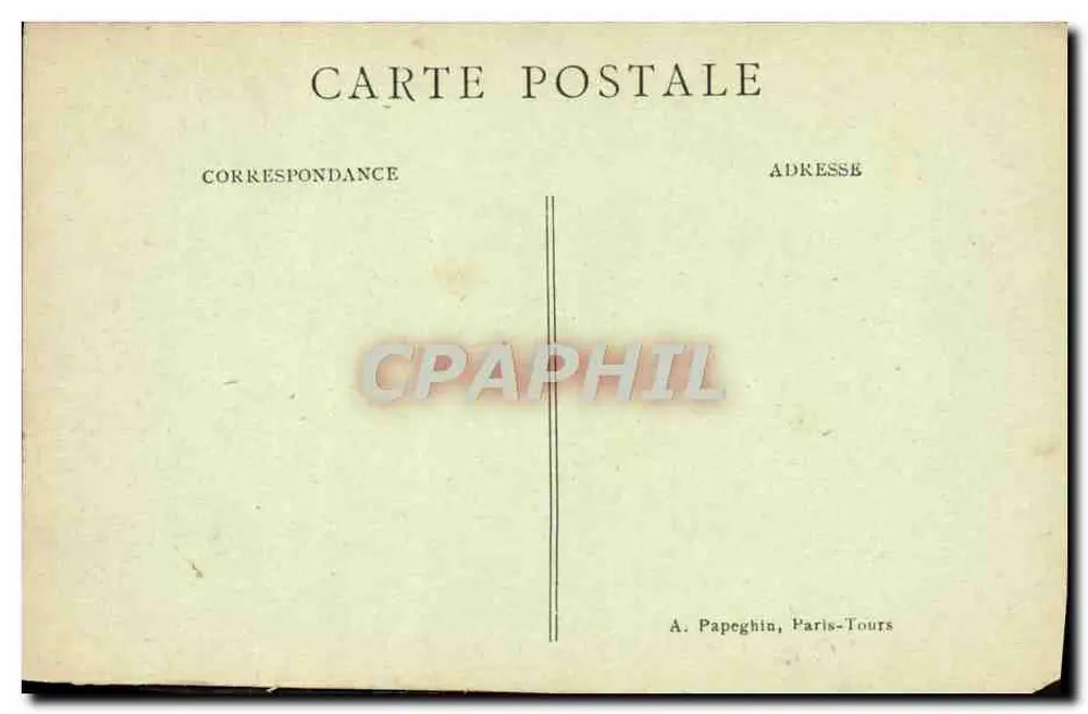 Paris — A Gare dos Invalides — A.P. n°213 - Verso