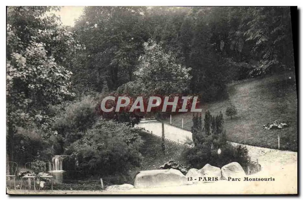 Parque Montsouris — Paris — n° 13 - Frente