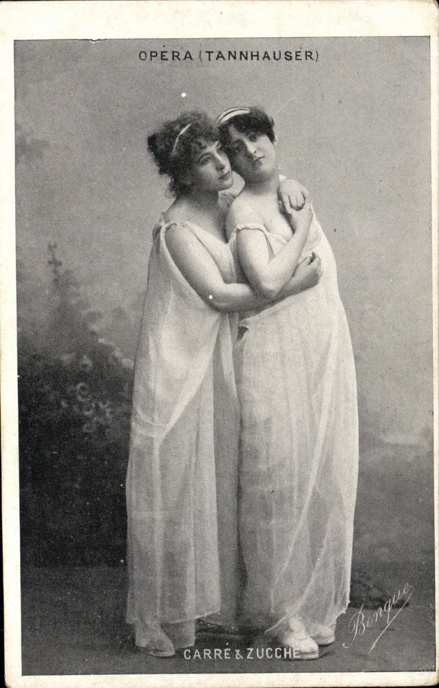 Oper (Tannhäuser) — Opernszene — Verleger Carre & Zucche - Vorderseite