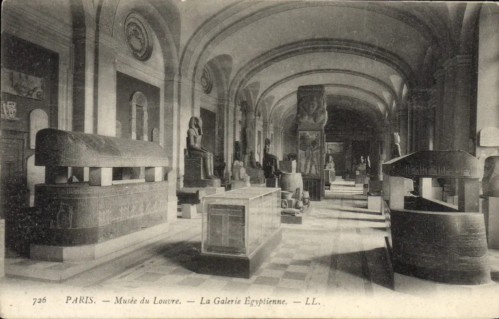 Paris — Louvre-Museum — Die ägyptische Galerie — LL. — Nr. 726 - Vorderseite