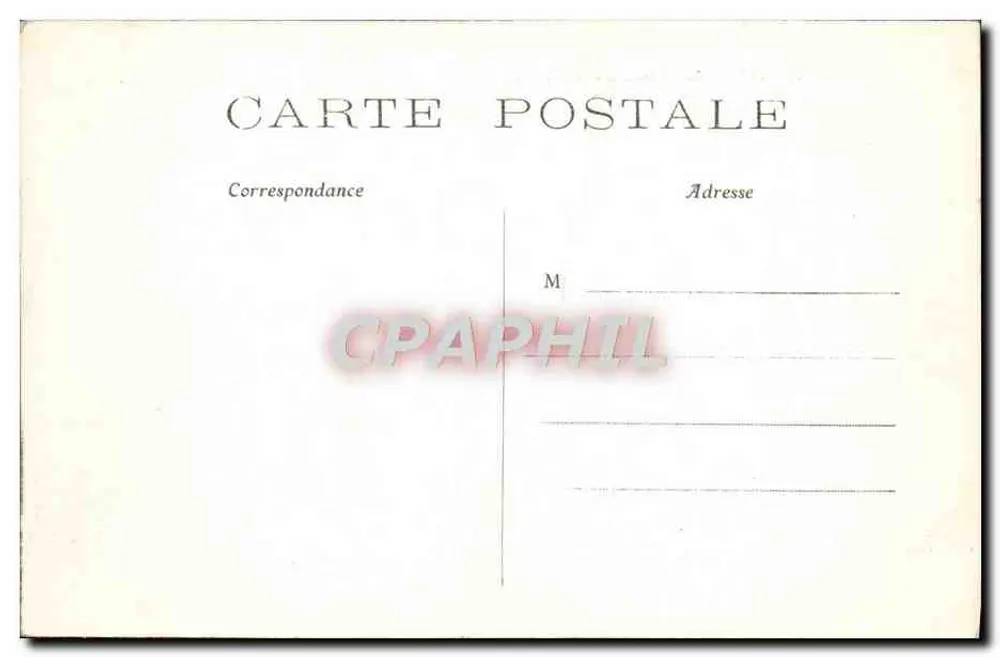 Paris — O Leão de Belfort — C.M. n°53 - Verso
