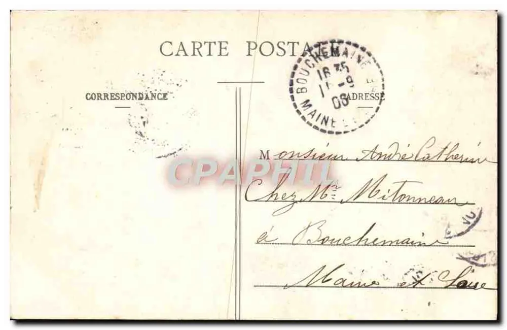 Paris - As Buttes Chaumont - O Ponte — editor Le Pont, n° 479 - Verso