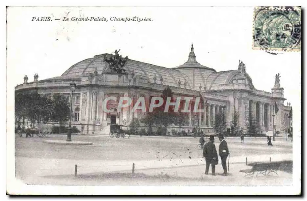 Parigi — Il Grand Palais, Champs-Élysées — editore non visibile - Recto