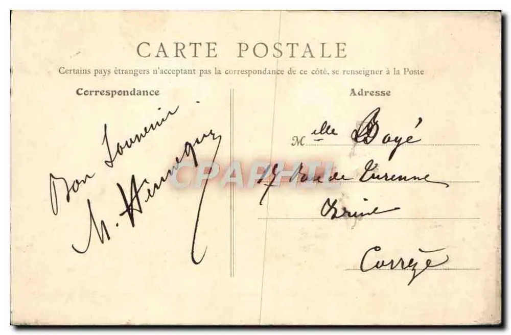 Place de la Bastille — Coluna da Bastilha — Paris, editor F. Paris, n°97 - Verso