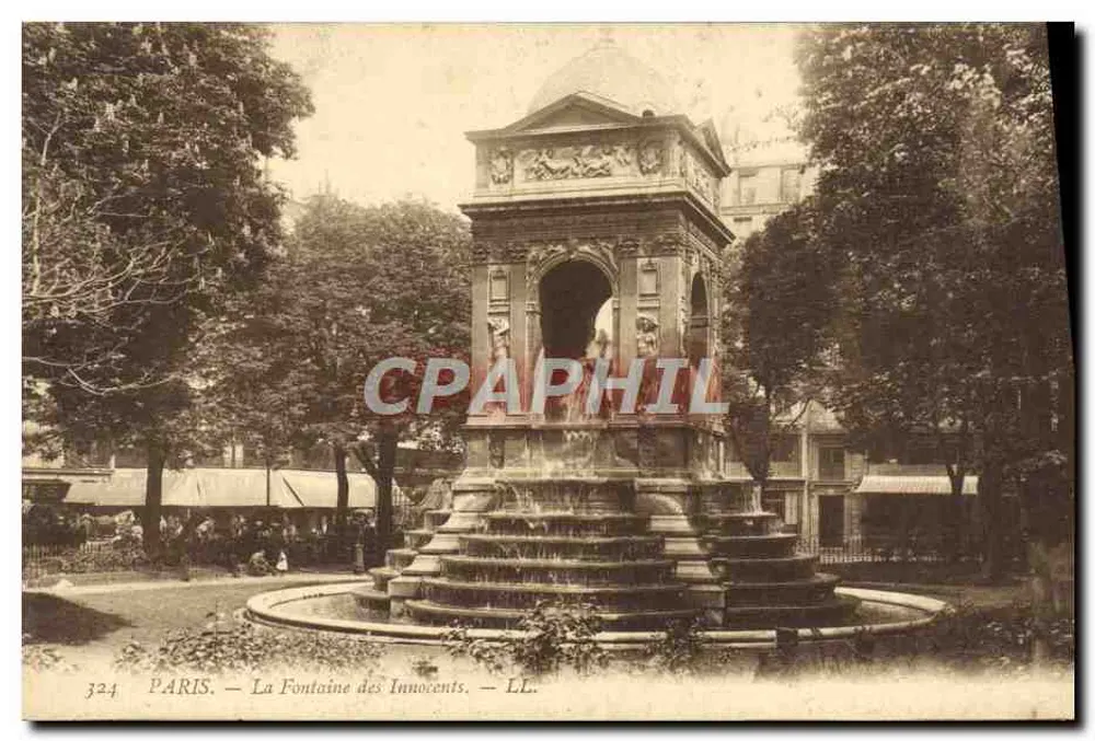 Paris — La Fontaine des Innocents — LL. n° 324 - Vorderseite