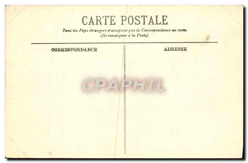 Paris — La Fontaine des Innocents — LL. n° 324 - Rückseite
