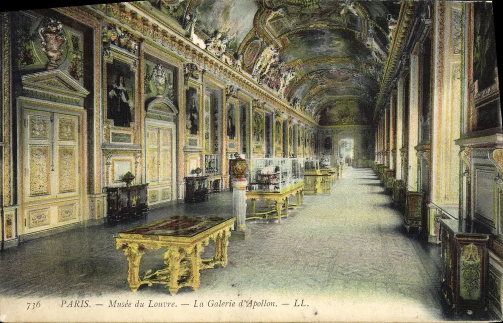 Paris — Louvre-Museum — Die Galerie Apollon — LL. — n° 736 - Vorderseite