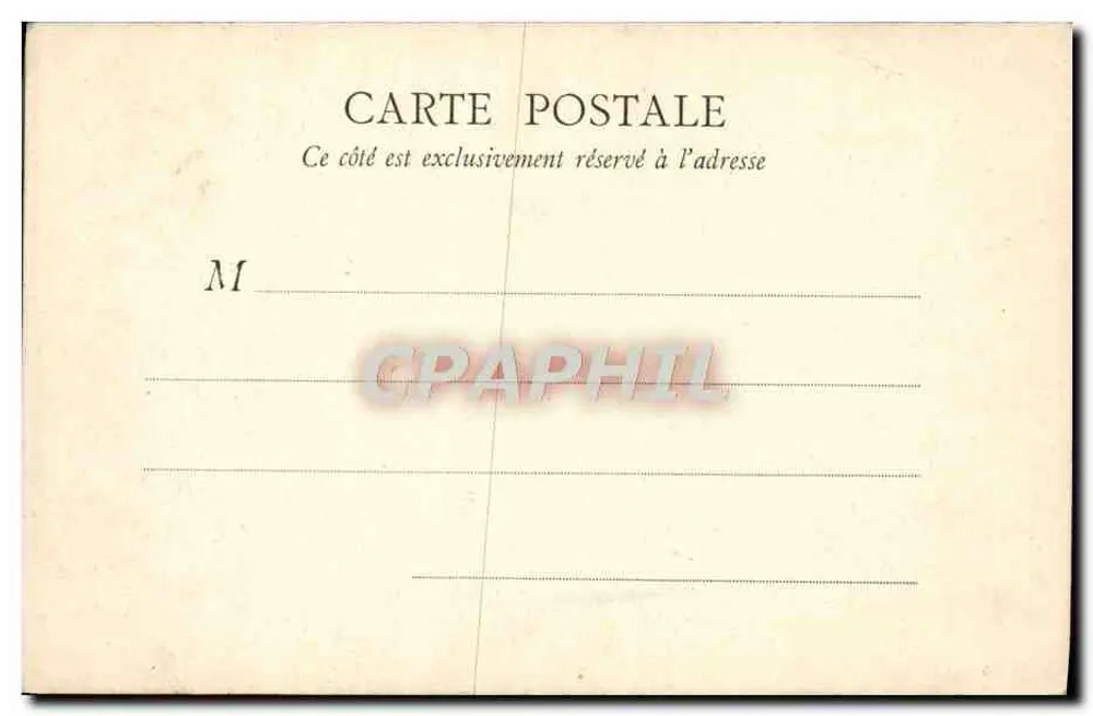 París — Palacio de Justicia, plaza Dauphine — E.R. París, n.º 90 - Reverso