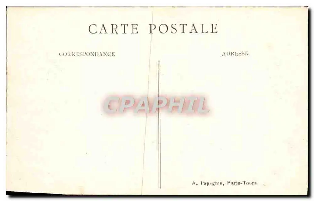 Paris – Das Opernhaus und die U-Bahn-Station — A. P. - Rückseite