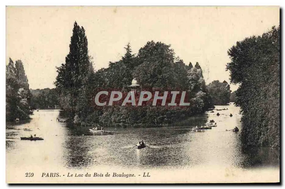 Paris - See des Bois de Boulogne - LL n°239 - Vorderseite