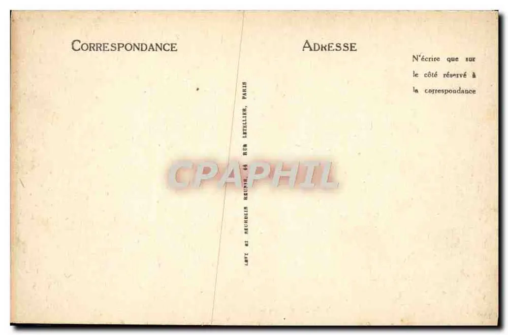 Paris - See des Bois de Boulogne - LL n°239 - Rückseite