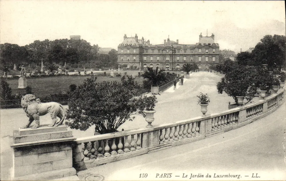PARIS — Der Luxembourg-Park — LL. — n° 159 - Vorderseite