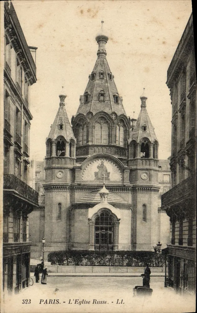 Paris - A Igreja Russa - L.L. - n°323 - Frente