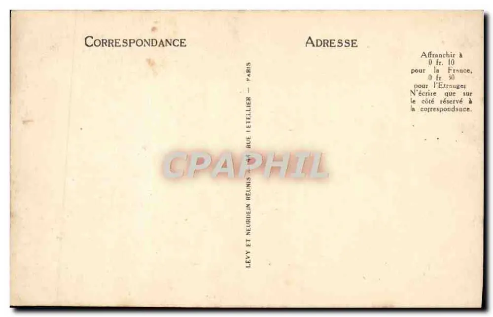 Paris - A Igreja Russa - L.L. - n°323 - Verso