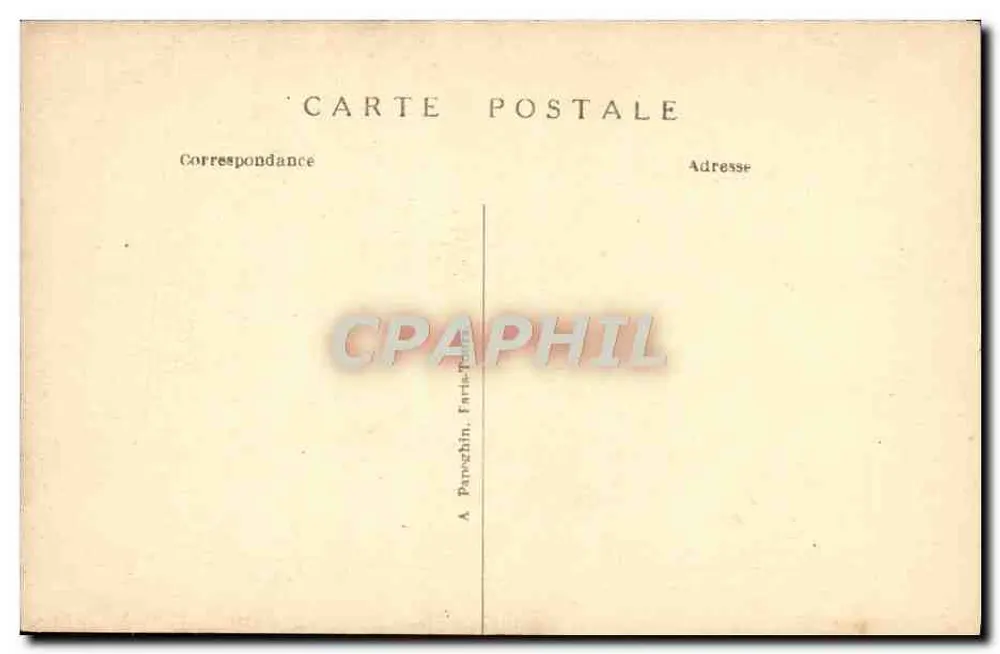 Paris — A Catedral Santa Igreja — Construída sob o comando de São Luís (século XIII) — A. P. n° 276 - Verso