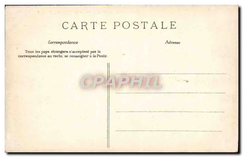 पेरिस — एलिसी के गेट — C.L.C. संख्या 299 - पीछे