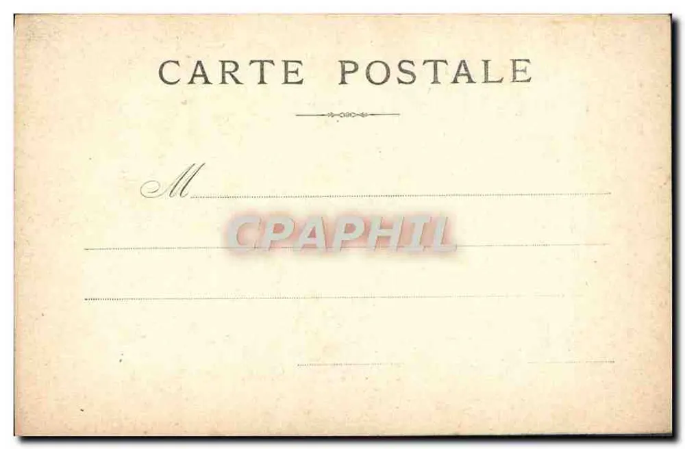 Paris — La Sorbonne — éditeur non visible - Verso