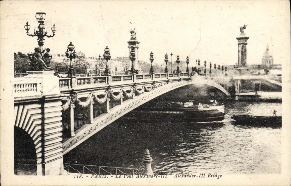 Paris - O Ponte Alexandre-III — Edição 'La Croix' n°118 - Frente