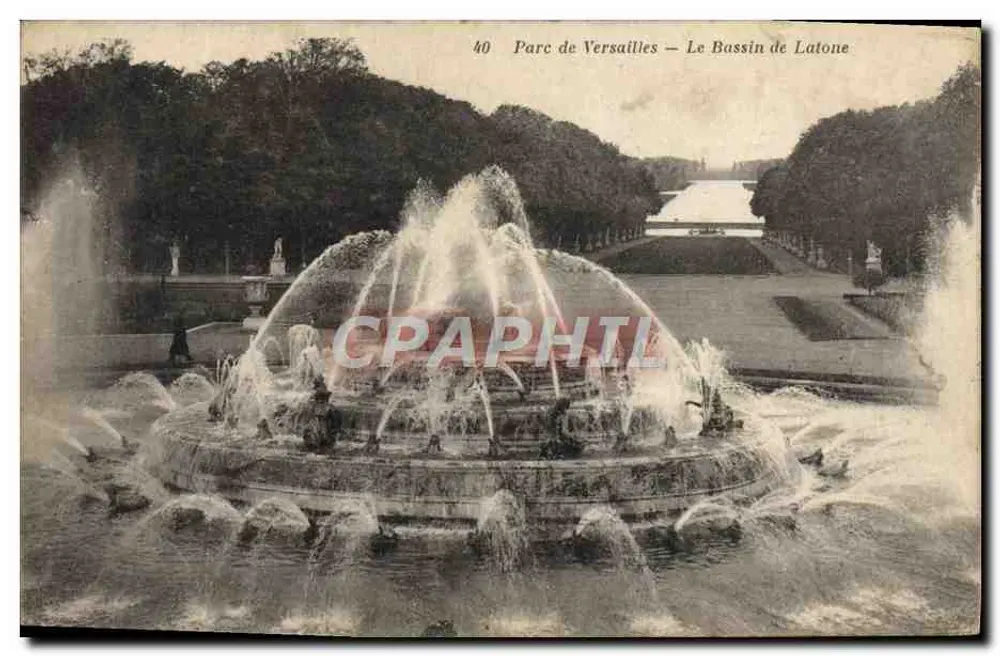 Parc de Versailles — Le Bassin de Latone — Verlag: IMPR. ÉDIA VERSAILLES, n°40 - Vorderseite