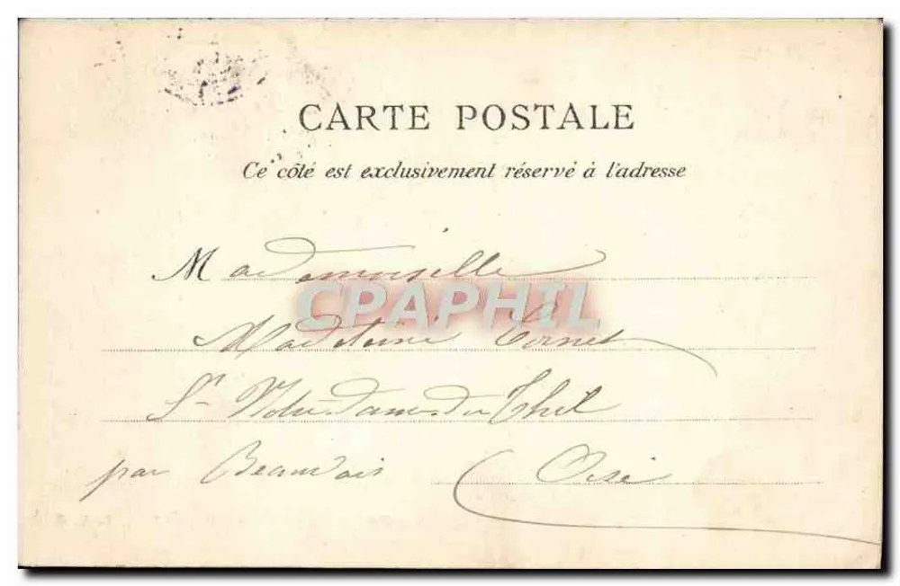 Paris — Pont-Neuf e Estátua de Henrique IV — C.L.C. n°35 - Verso
