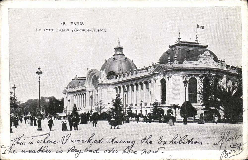 O Petit Palais (Champs-Élysées) — Paris — editor Florent Bert, n°18 - Frente