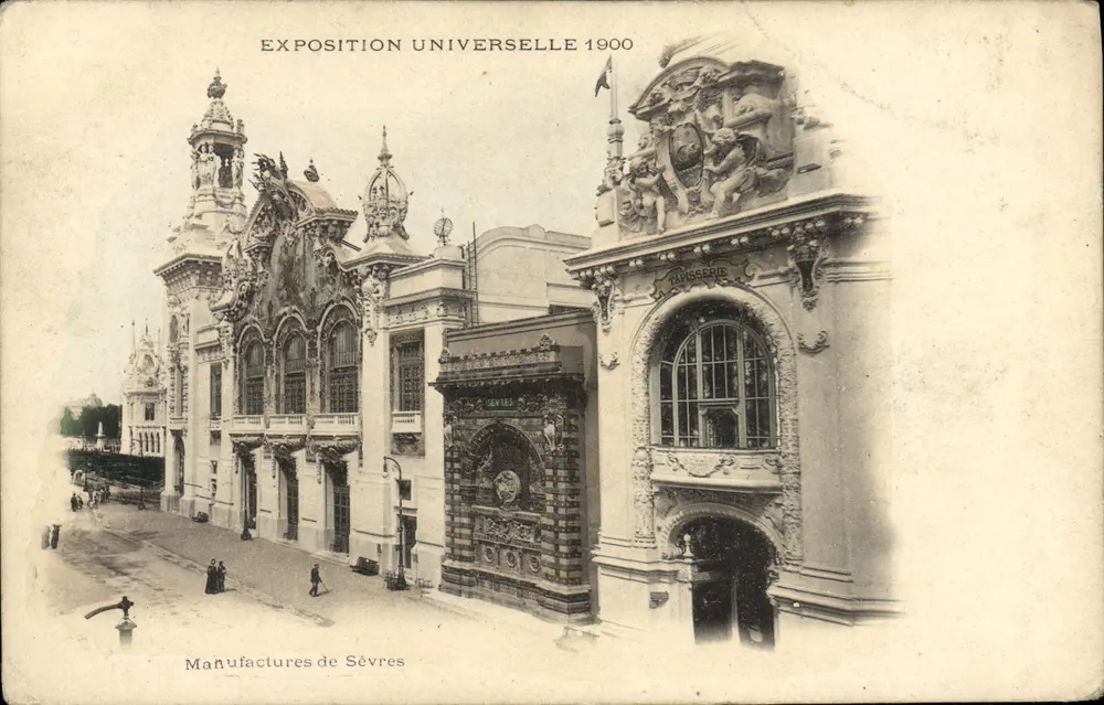 Manufactures de Sèvres — Weltausstellung 1900 — Verlag unbekannt - Vorderseite