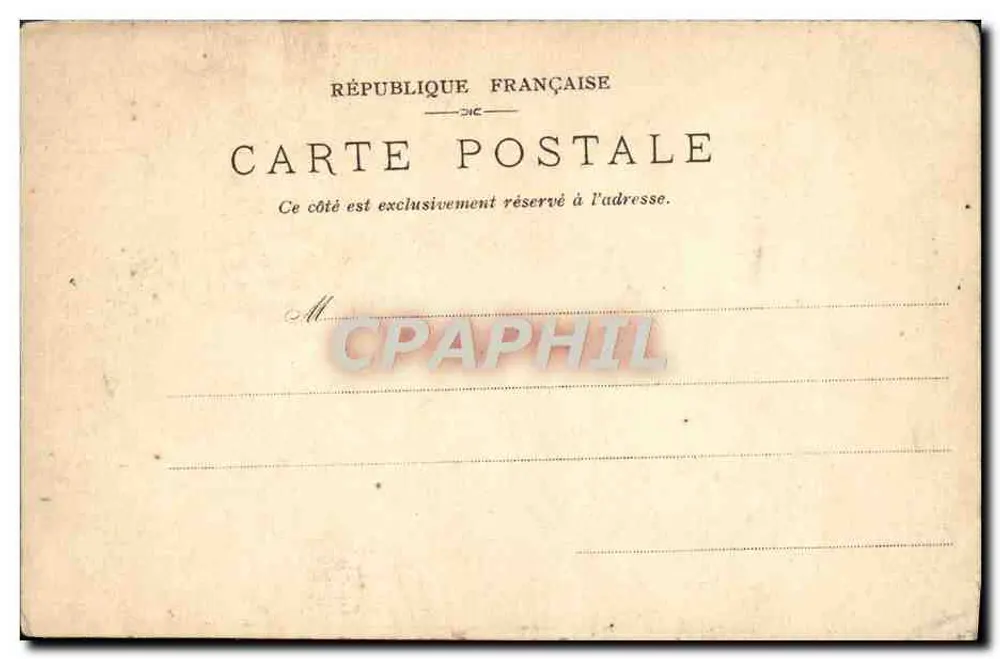 Exposição de 1900 — Pavilhões das Potências — Editor não identificado - Verso