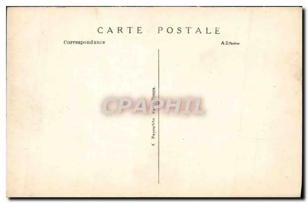 Internationale Ausstellung der dekorativen Künste — Paris — 1925 — Nachtsicht — A.P. — Nr. 8 - Rückseite