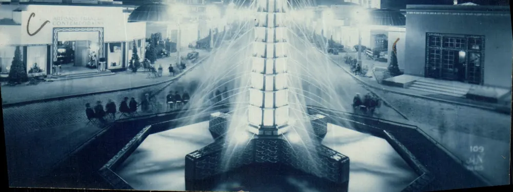 Brunnen auf der Internationalen Ausstellung von 1937 — Paris — Verlag J.A.N. n°109 - Vorderseite