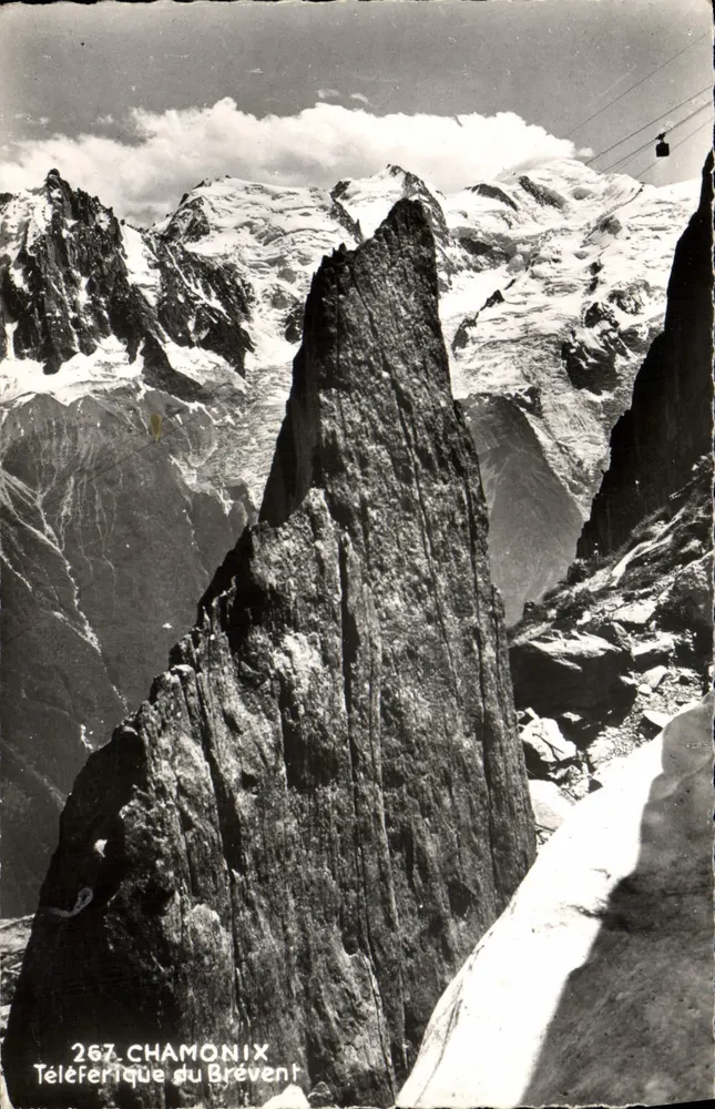 Chamonix — Teleférico do Brévent — Edição Mont-Blanc-Léman - Frente