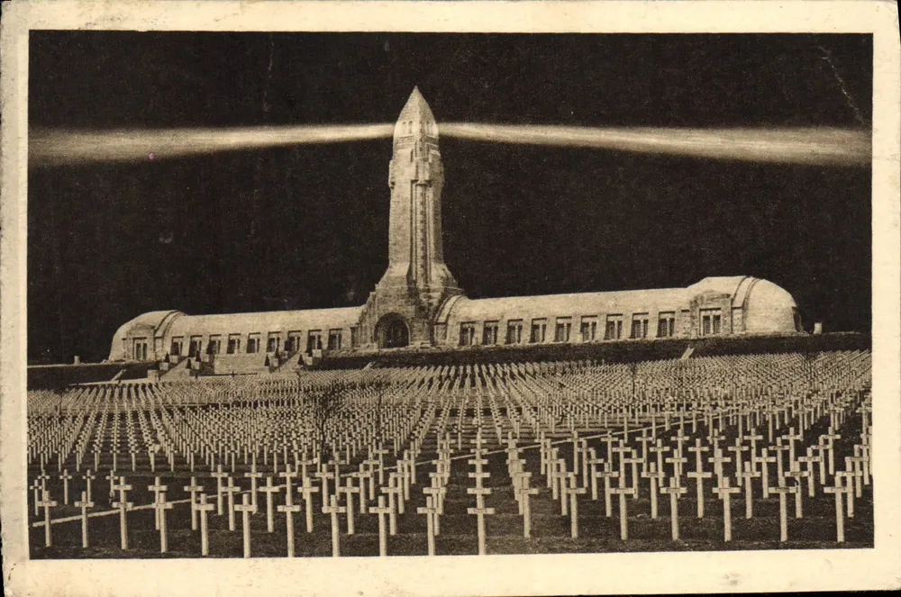 Ossuaire et Phare de Douaumont — éditeur Léon Azéma, Max Edrei et Jacques Hardy - Anverso