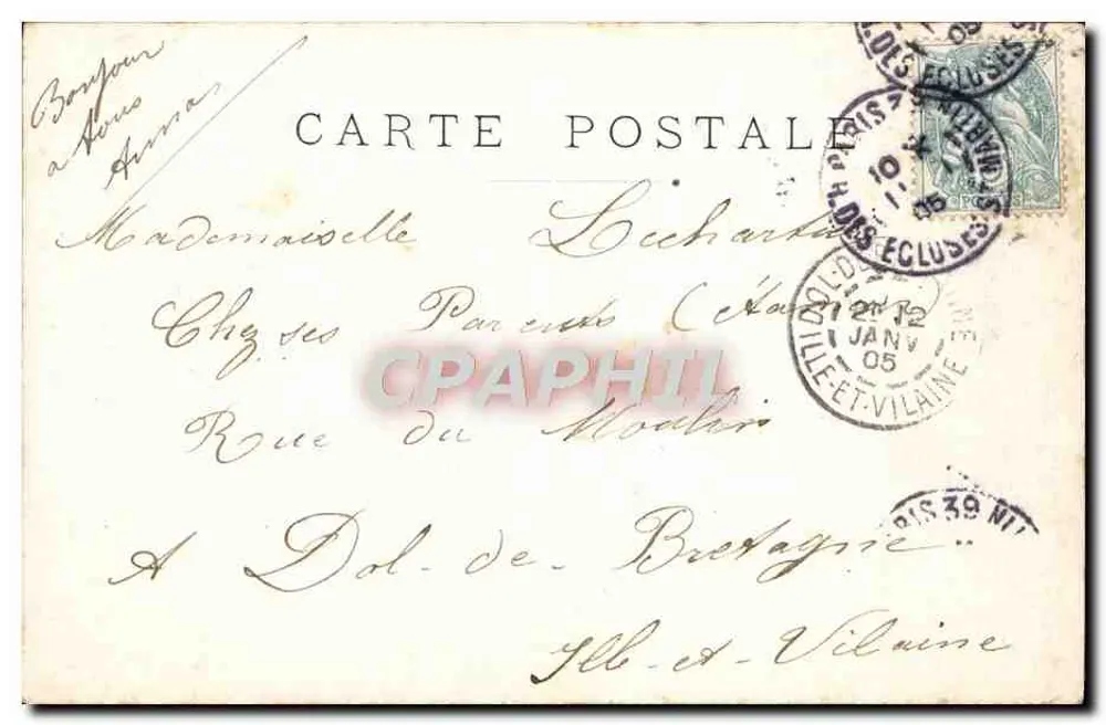 Notre-Dame de Paris — vista da fachada — editor desconhecido, n° 25 - Verso