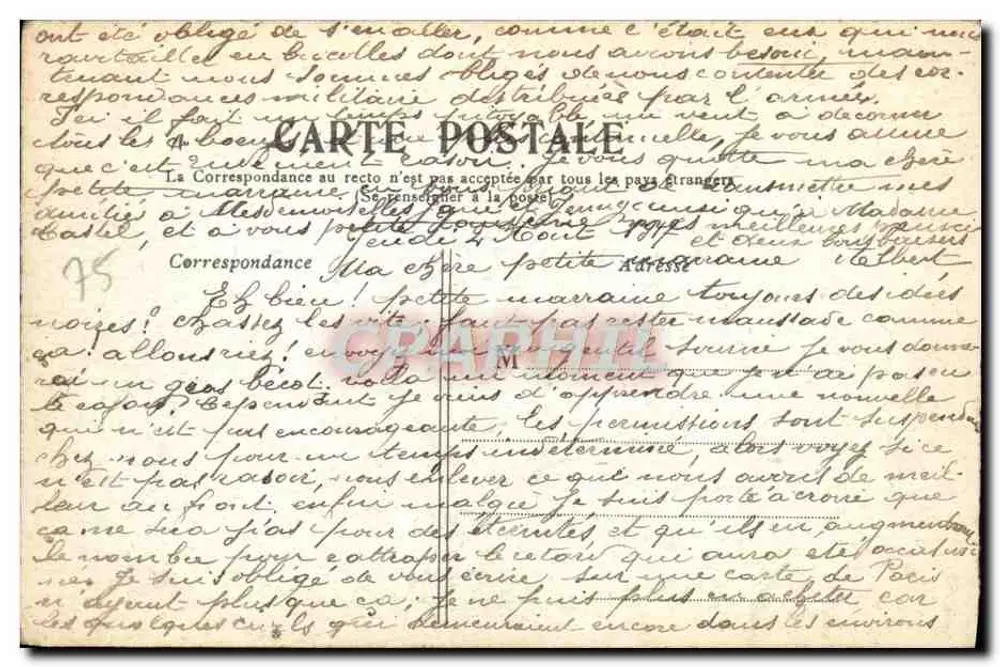 PARIS — O Grand Palais. - Verso